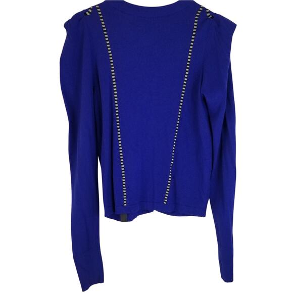 Numph Anthropology Sweater Womens Small Military Style Long Sleeve Cardigan - Picture 3 of 15